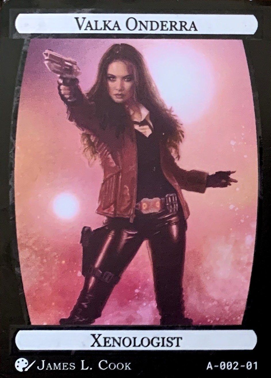 Card A-002, Valka Onderra, Xenologist