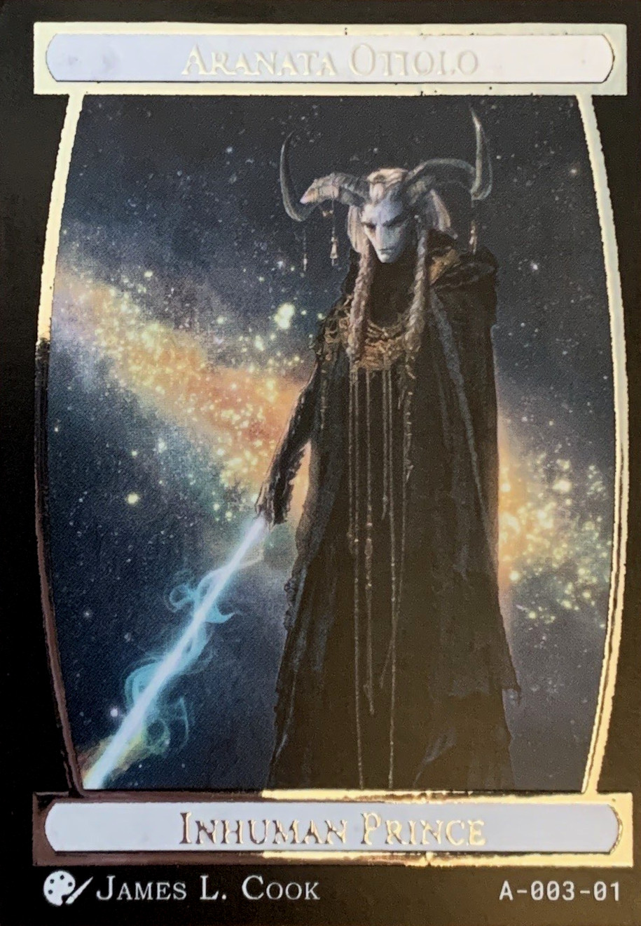 Card A-003, Aranata Otiolo, Inhuman Prince