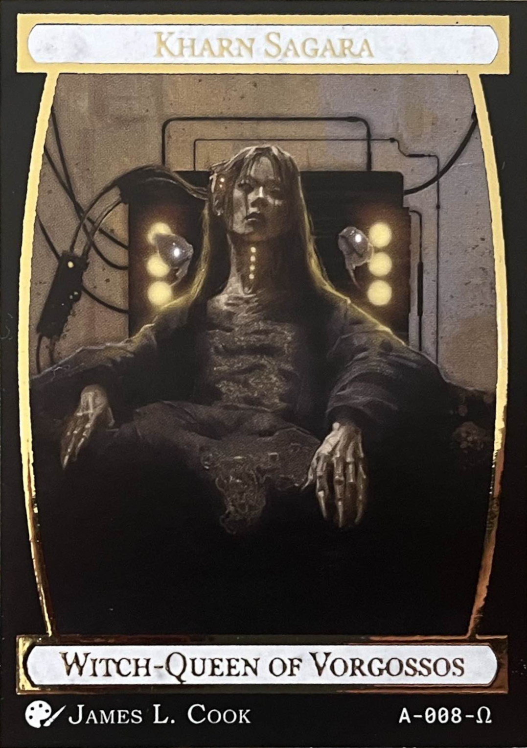 Card A-008, Kharn Sagara, Witch-Queen of Vorgossos