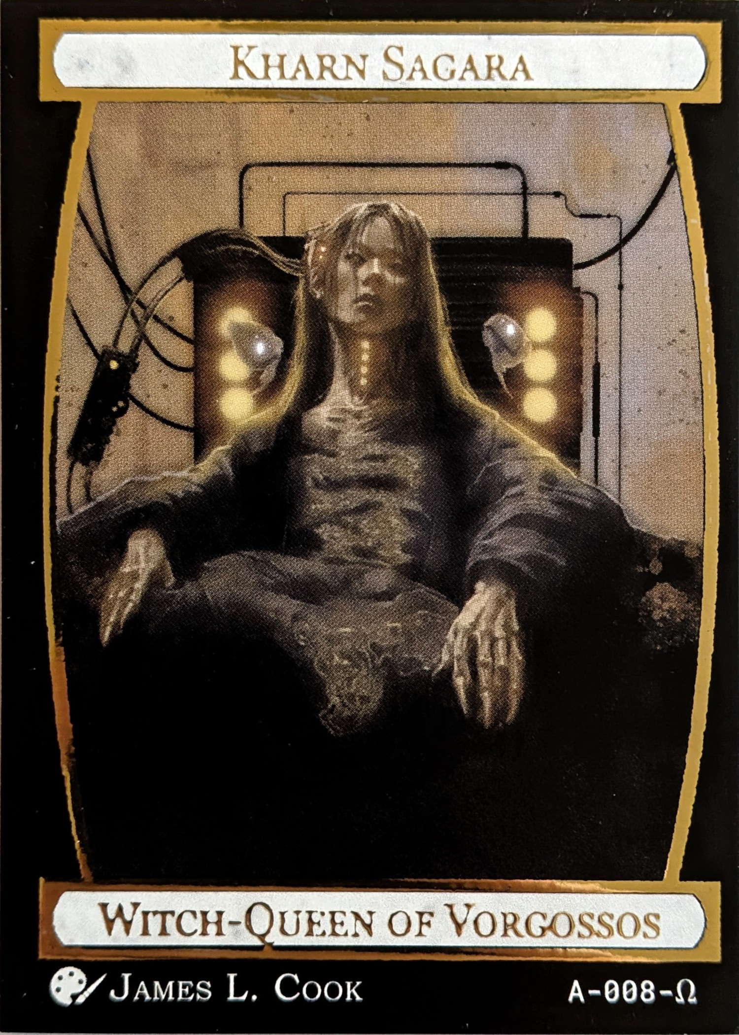 Card A-008, Kharn Sagara, Witch-Queen of Vorgossos