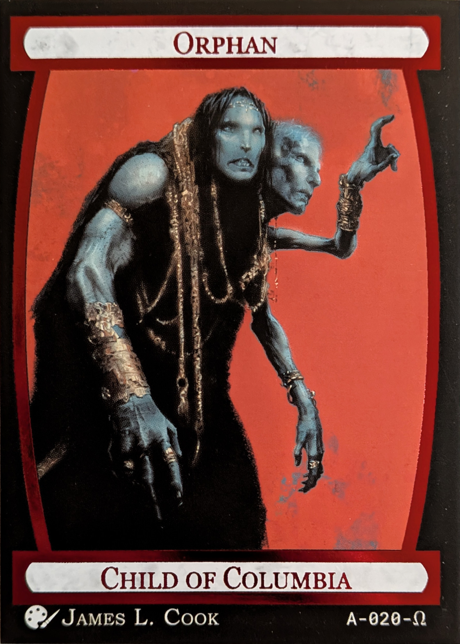 Card A-020, Orphan, Child of Columbia