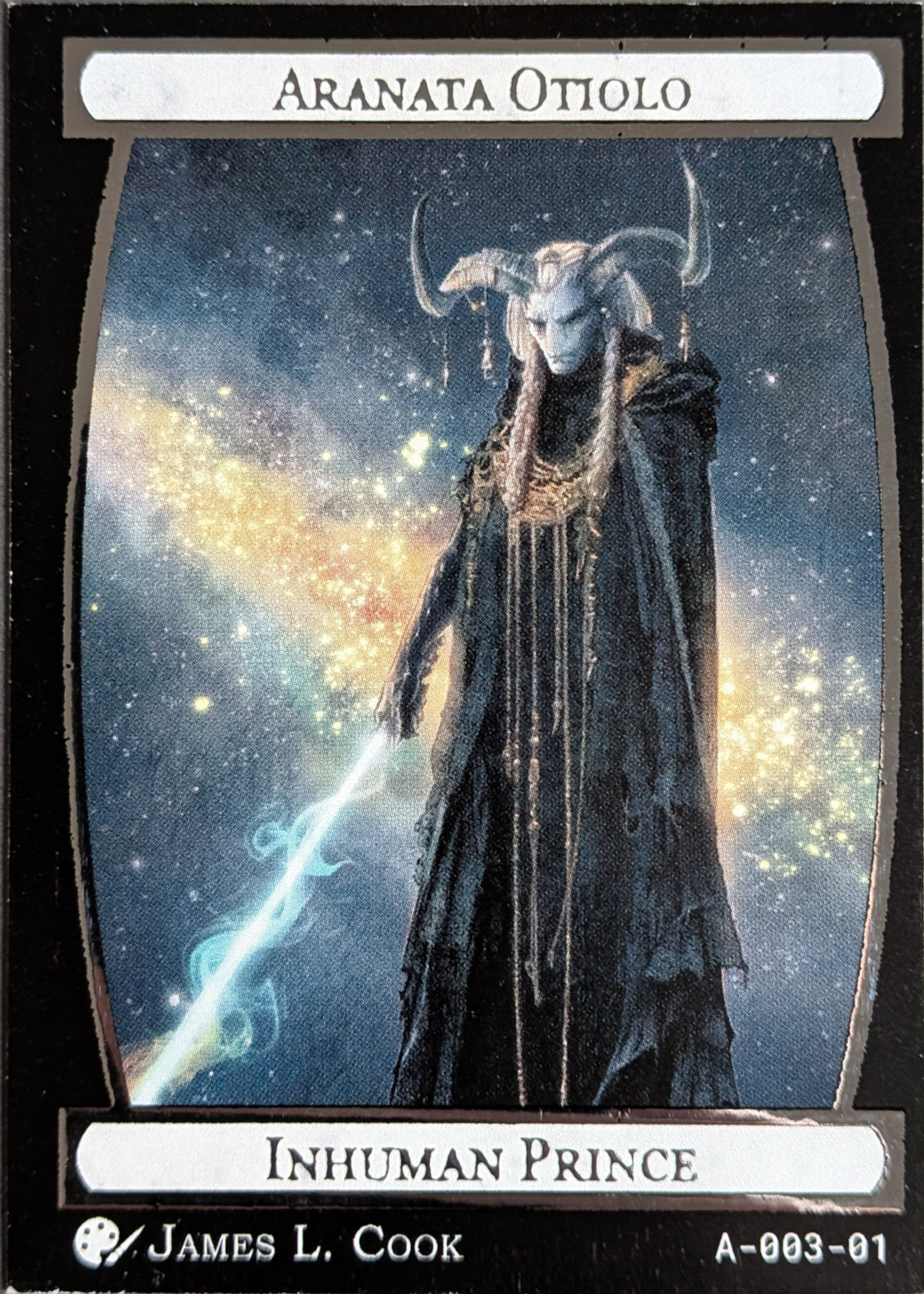 Card A-003, Aranata Otiolo, Inhuman Prince