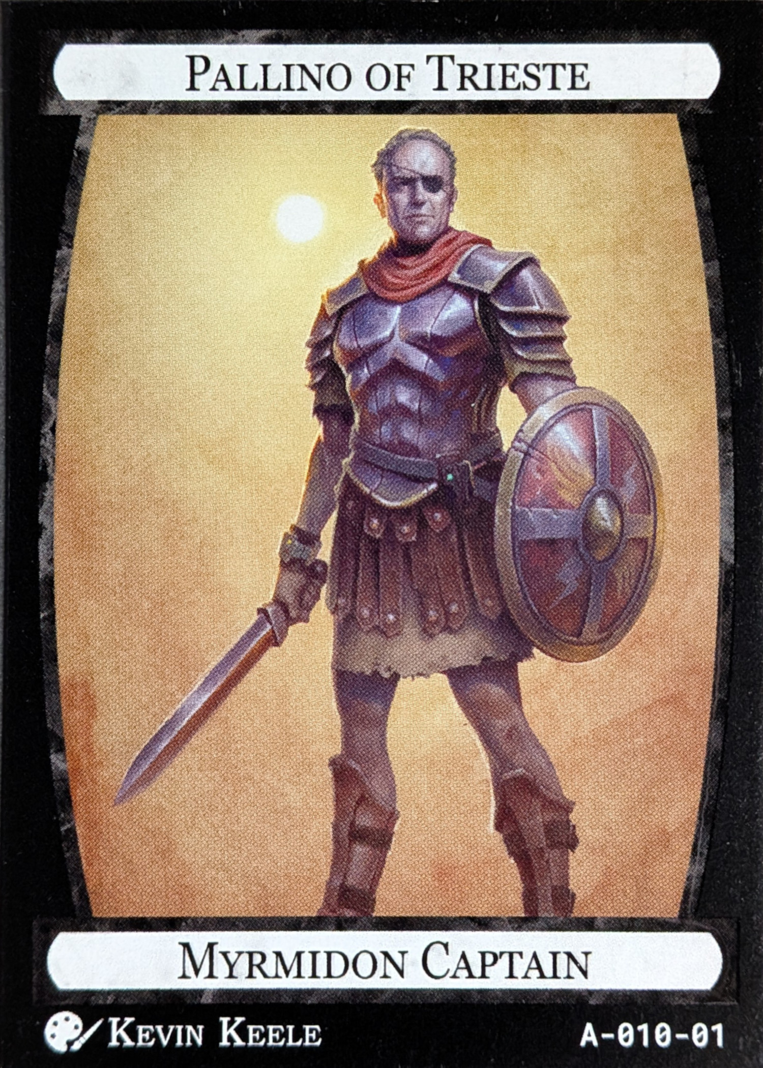 Card A-010, Pallino of Trieste, Myrmidon Captain