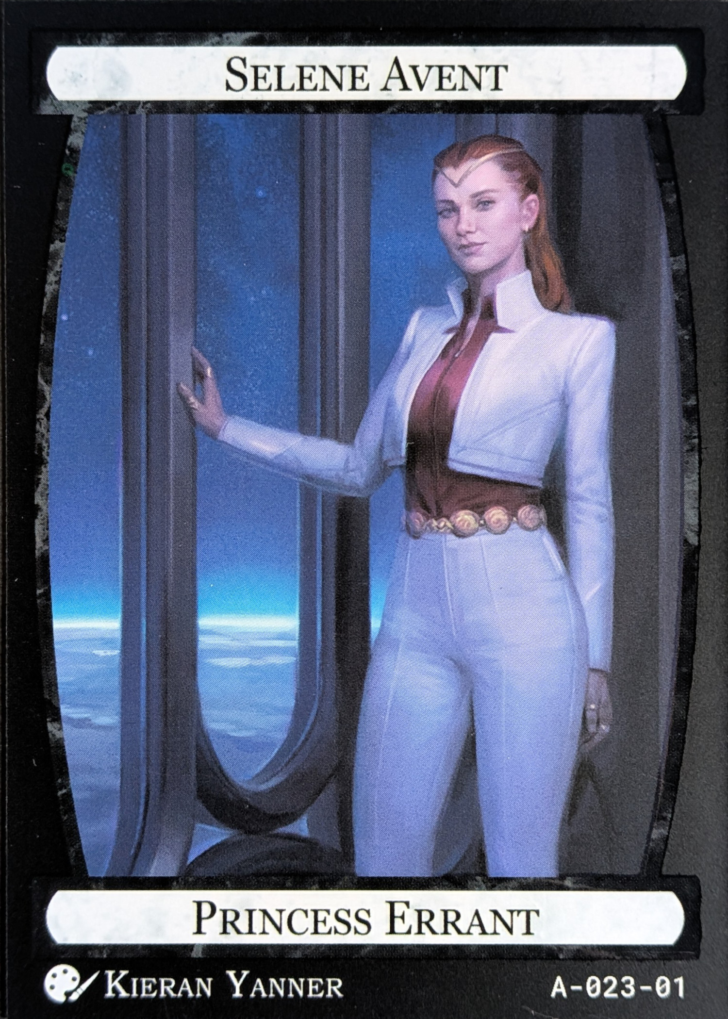 Card A-023, Selene Avent, Princess Errant